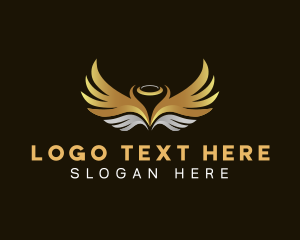 Inspiration - Angelic Religion Halo logo design