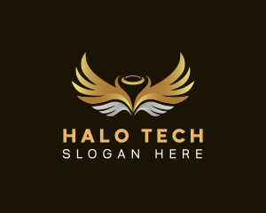 Angelic Religion Halo logo design