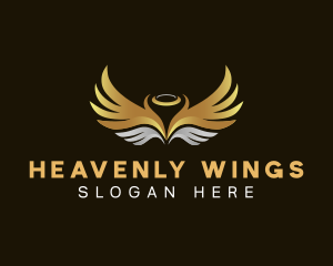 Angelic Religion Halo logo design