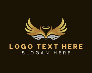 Holy - Angelic Religion Halo logo design