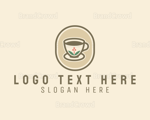 Fruit Teacup Coffee Logo