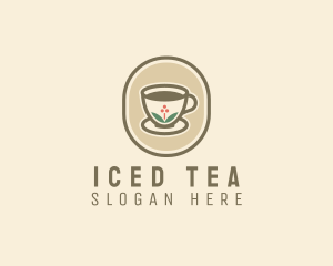 Fruit Teacup Coffee logo design