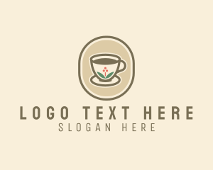 Fruit Teacup Coffee Logo