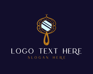 Golden - Elegant Mirror Gold logo design