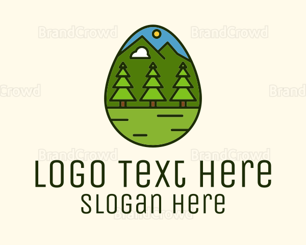 Outdoor Adventure Egg Logo