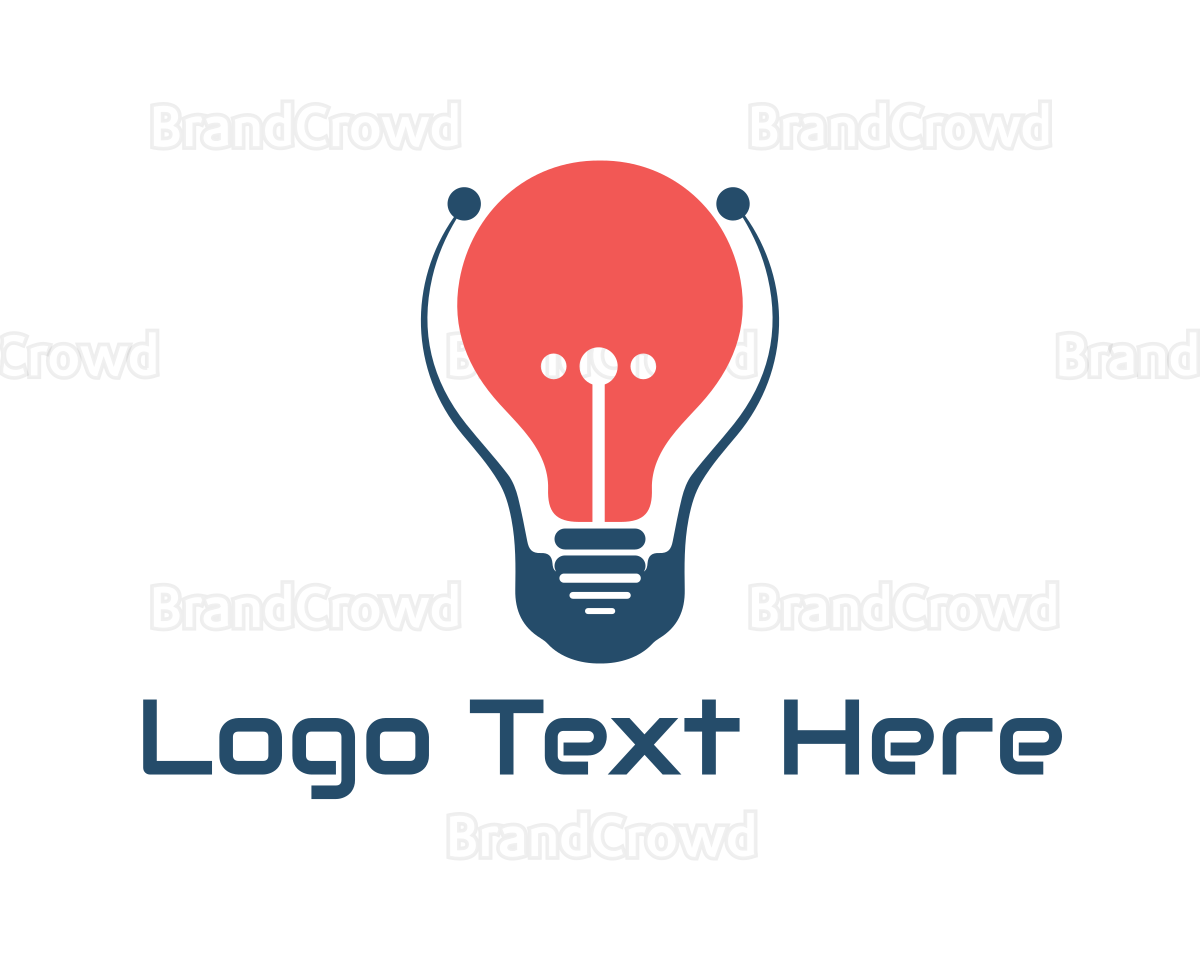 Red Bulb Logo | BrandCrowd Logo Maker