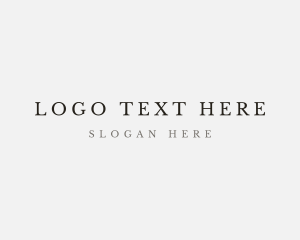 Wordmark - Premium Classy Company logo design