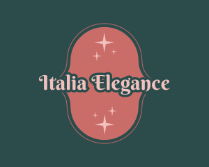 Retro Elegant Beauty logo design