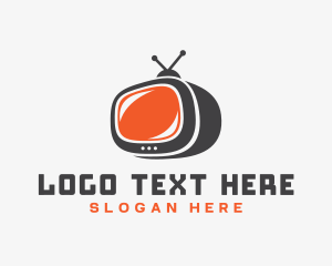 Television - Television Media Movie logo design