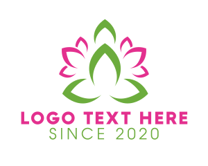 Sauna - Lotus Spa Yoga logo design
