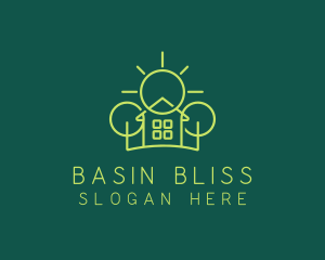 Green Residential Housing logo design