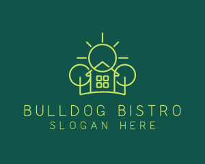 Green Residential Housing logo design