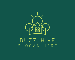 Green Residential Housing logo design