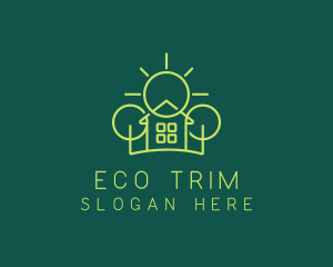 Green Residential Housing logo design