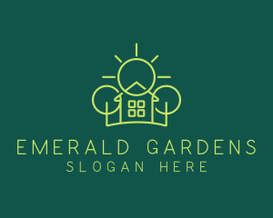 Green Residential Housing logo design