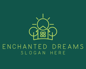 Green Residential Housing logo design