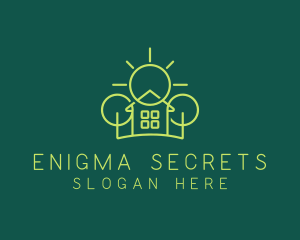 Green Residential Housing logo design