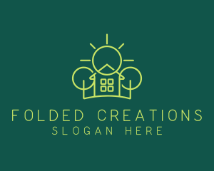 Green Residential Housing logo design