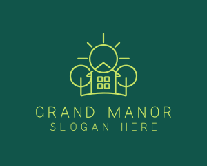 Green Residential Housing logo design