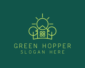 Green Residential Housing logo design