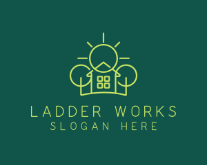 Green Residential Housing logo design