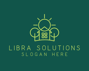 Green Residential Housing logo design