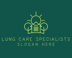 Green Residential Housing logo design