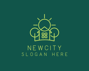 Green Residential Housing logo design