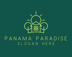 Green Residential Housing logo design