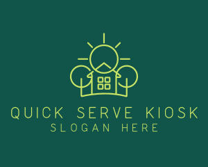 Green Residential Housing logo design