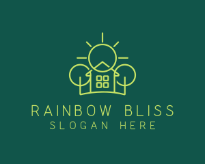 Green Residential Housing logo design