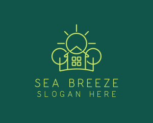 Green Residential Housing logo design