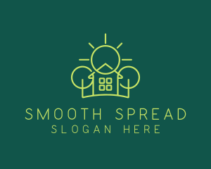 Green Residential Housing logo design