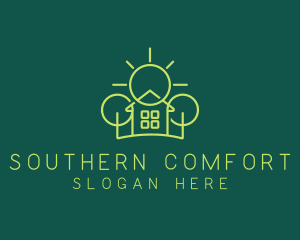 Green Residential Housing logo design