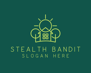 Green Residential Housing logo design