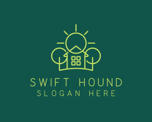 Green Residential Housing logo design