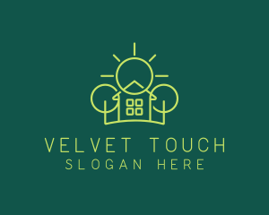 Green Residential Housing logo design