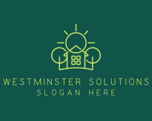 Green Residential Housing logo design