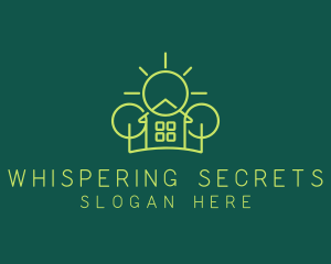 Green Residential Housing logo design