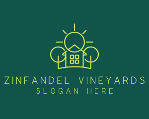 Green Residential Housing logo design