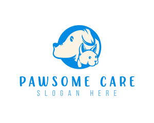 Puppy Kitten Vet logo design