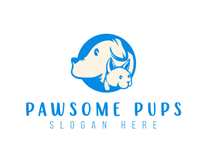 Puppy Kitten Vet logo design