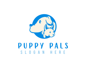 Puppy Kitten Vet logo design