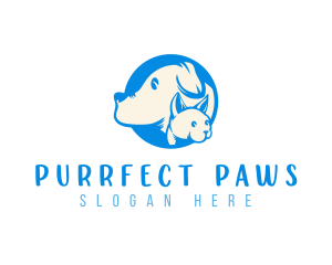 Puppy Kitten Vet logo design