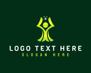 Success - Human Leadership Success logo design