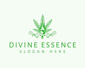 Natural Marijuana Extract logo design