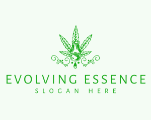 Natural Marijuana Extract logo design