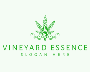 Natural Marijuana Extract logo design