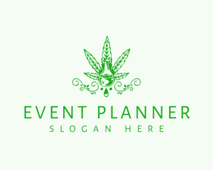 Marijuana - Natural Marijuana Extract logo design