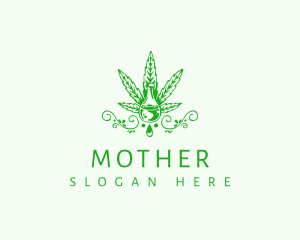 Natural - Natural Marijuana Extract logo design